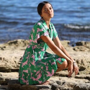 XIX PALMS - Pink Midi Dress